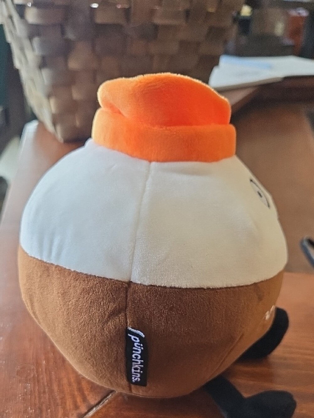 Pot Head Plush Toy - Orange, White, Brown - Picture 5 of 6